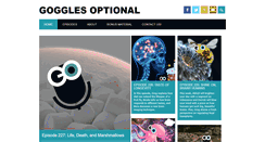 Desktop Screenshot of gogglesoptional.com