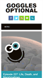 Mobile Screenshot of gogglesoptional.com